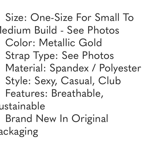 New Shiny Red Rave Halter Top - Picture 2 of 3